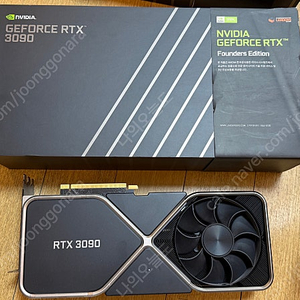 RTX 3090 FE 풀박스