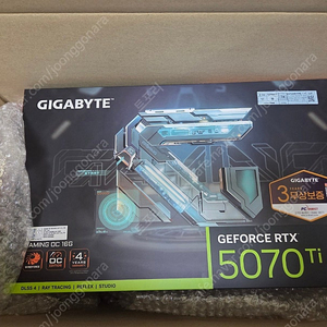 GIGABYTE 지포스 RTX5070TI GAMING OC 미개봉 정가양도