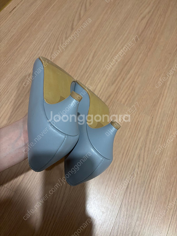 비아소뇨 양가죽 발편한 구두 펌프스 4cm 235 결혼...--6
