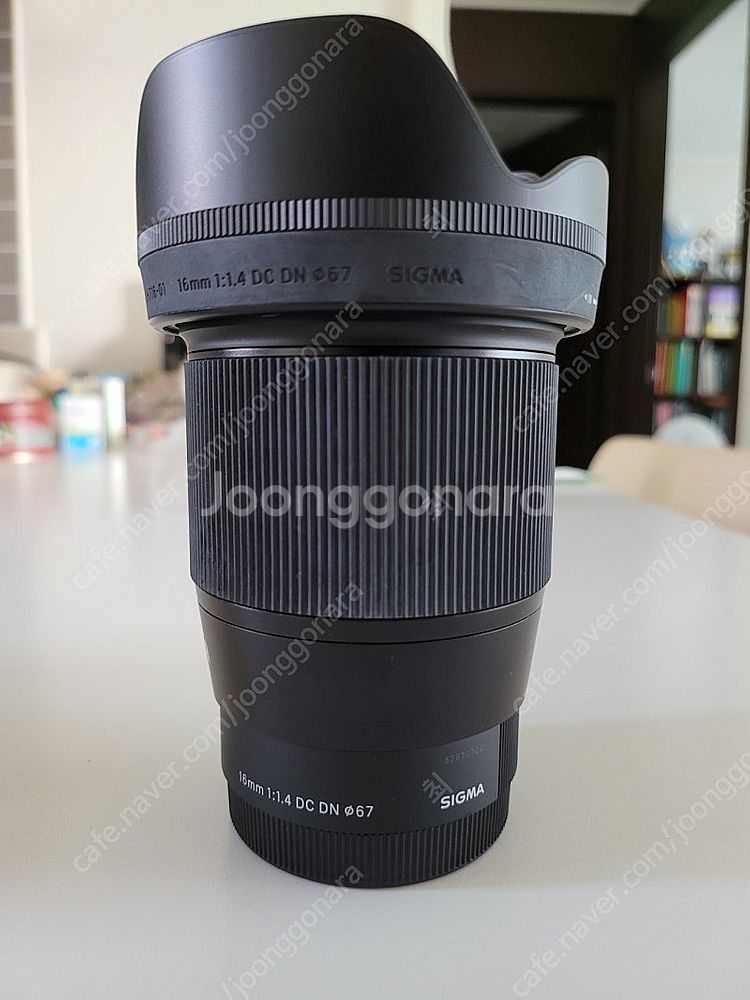 시그마 e마운트용 f1.4 56mm, 16mm 단렌즈--2