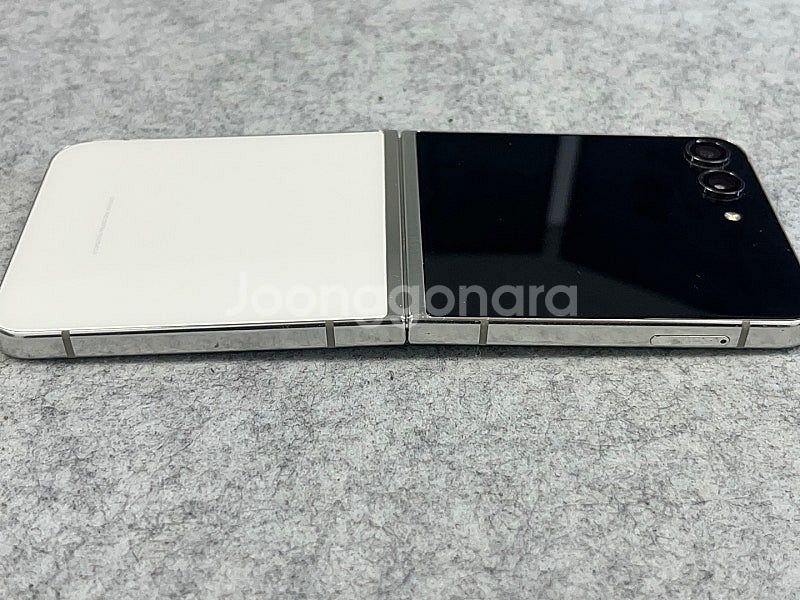 (KT) 갤럭시Z플립5 화이트 256G 미파손 무잔상 ...--9