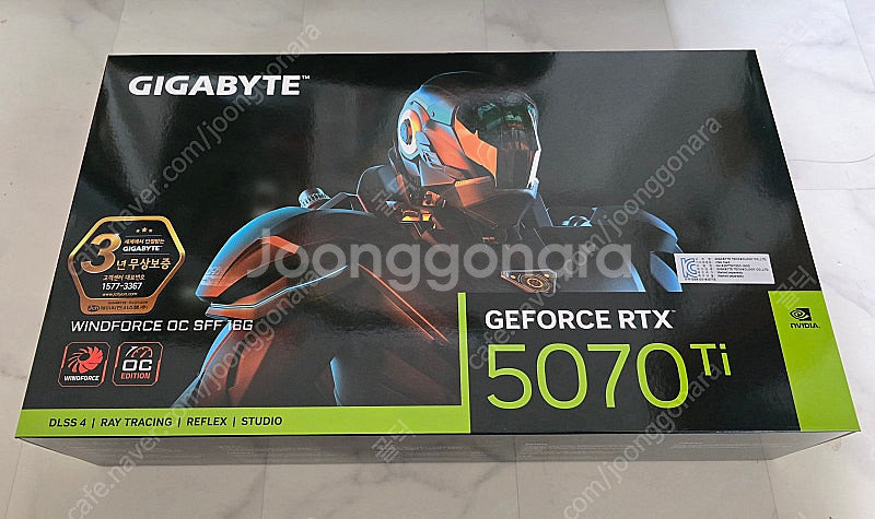 기가바이트 RTX 5070TI 팔아요--0