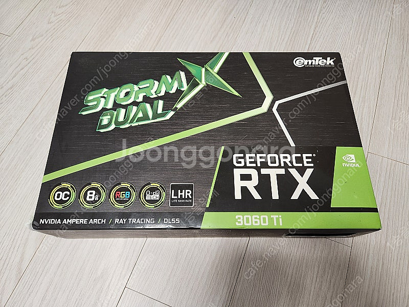 이엠텍 지포스 RTX3060TI (컨디션S급)--5