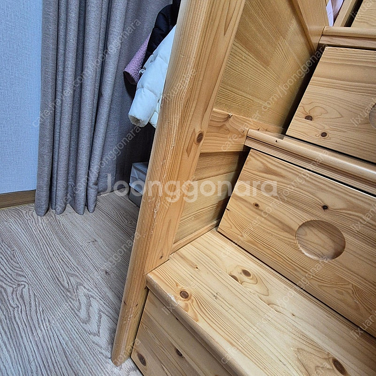 에보니아 2층침대 팔아요--2