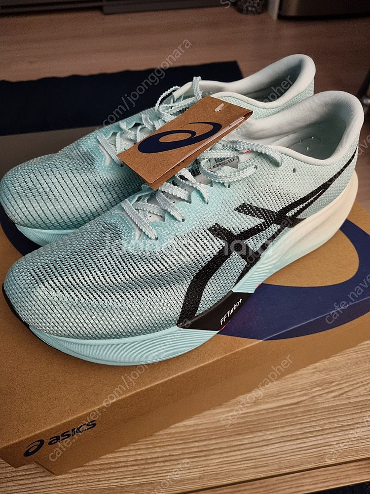 메타스피드 엣지 민트색 290사이즈 미개봉--1