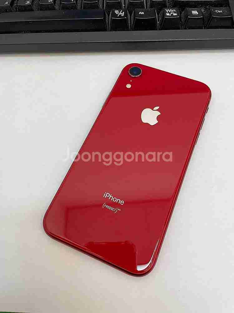 아이폰XR 레드 128GB 배터리89% 상태좋은 중고2...--1