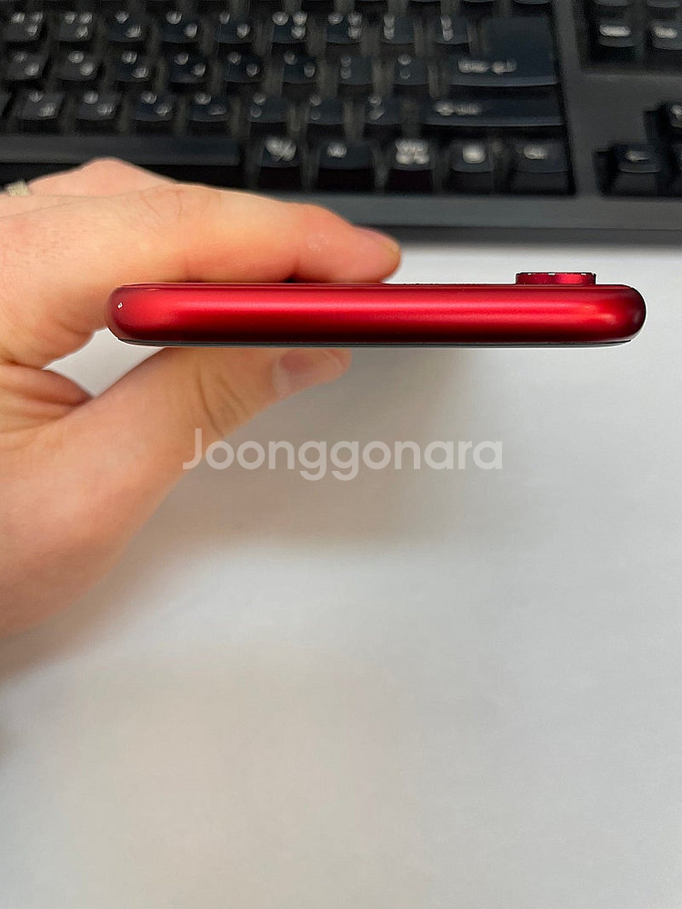 아이폰XR 레드 128GB 배터리89% 상태좋은 중고2...--3
