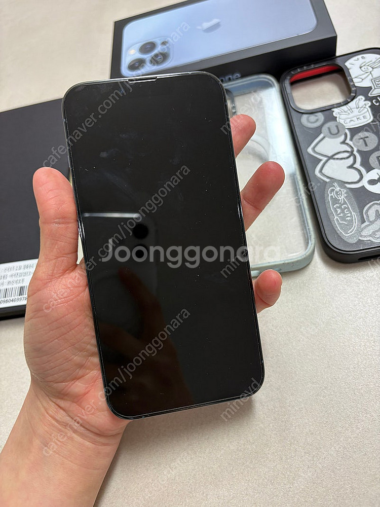아이폰13pro 256GB 시에라블루--1