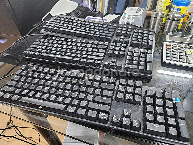 [abko hacker k640] 앱코 기계식 키보드 저렴하게 팝니다. 청축 (델 키보드)--0