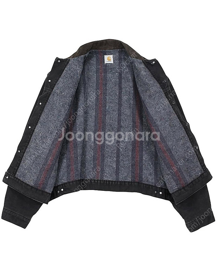 1990s USA Carhartt JB0905 Blac...--2