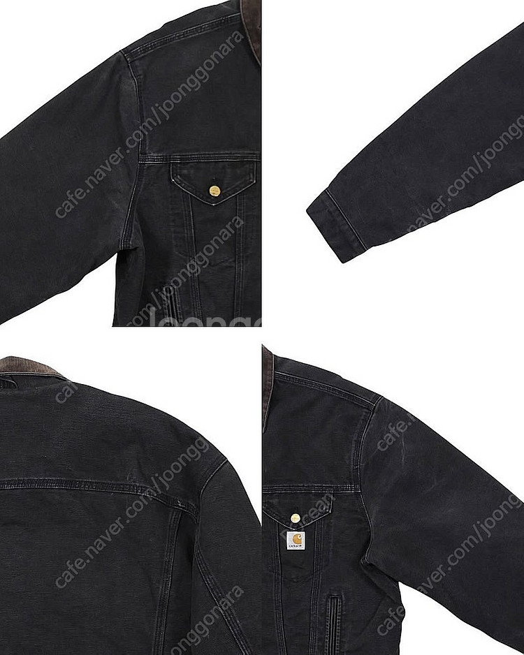 1990s USA Carhartt JB0905 Blac...--7