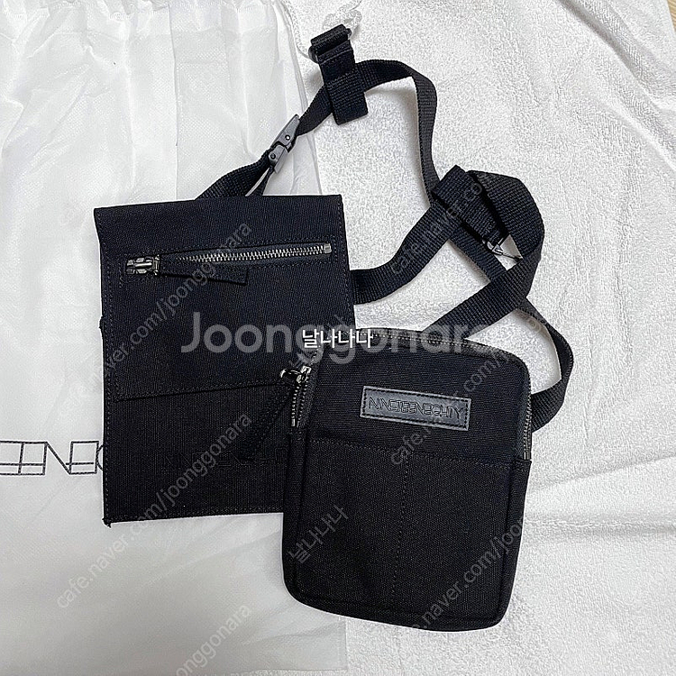 *새상품* 엔티이티 챌린지백: 모노블랙--3