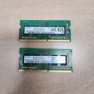 DDR4 노트북램 4기가 2개 일괄 판매