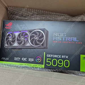 완본체 단순개봉 ASUS RTX 5090 아스트랄 ASTRAL OC 32GB