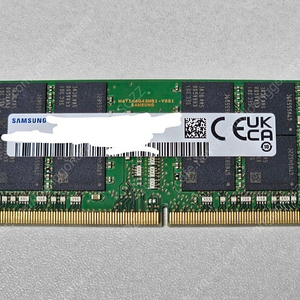 노트북 Ram 삼성 DDR4 32G 3200MHz