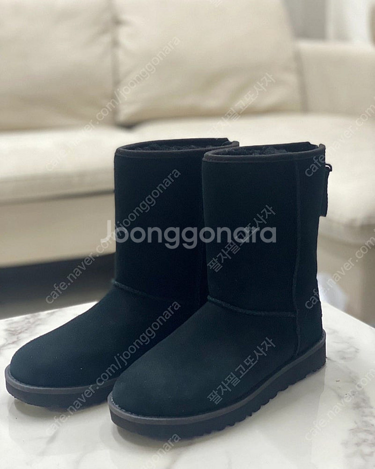 정품) 미국 어그 UGG 220 숏 블랙 US5 EU3...--0
