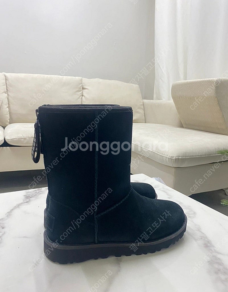 정품) 미국 어그 UGG 220 숏 블랙 US5 EU3...--1