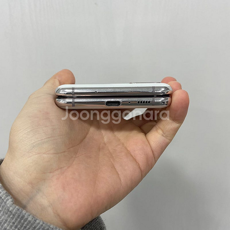 72889 갤럭시Z플립2 5G 256기가 화이트 팝니다...--6