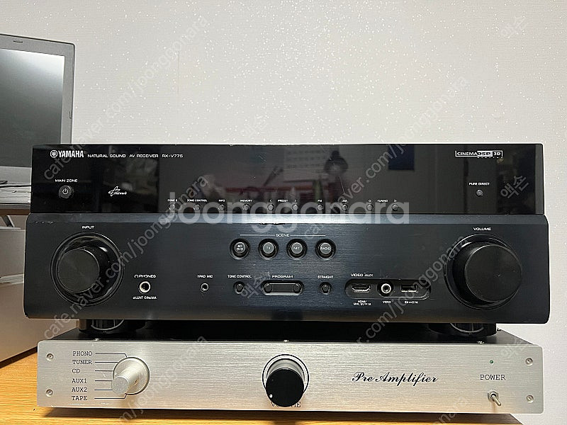 야마하 rx v775 앰프 - 고장품--0