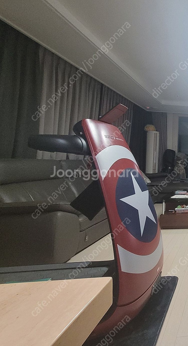 아이러너 런닝머신 마블에디션 한정판 (캡틴아메리카)--0
