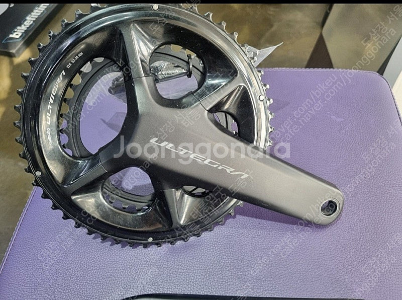 울테그라 165mm 파워미터 크랭크암셋트 팝니다--2