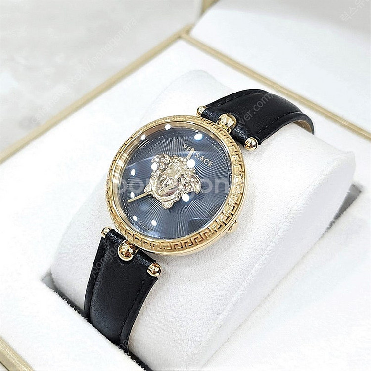 [럭스유] 베르사체 팔라초 엠파이어 쿼츠 시계 34mm--1
