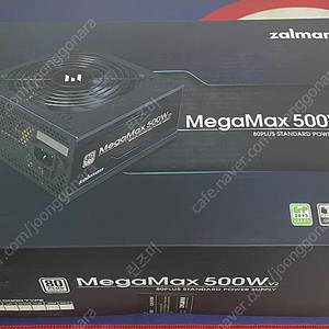 [미개봉] 잘만 MegaMax 500W 80PLUS 파워