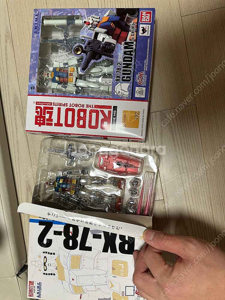 로봇혼 RX-78 (애니버젼, 클리어버젼) 2종 판매--0