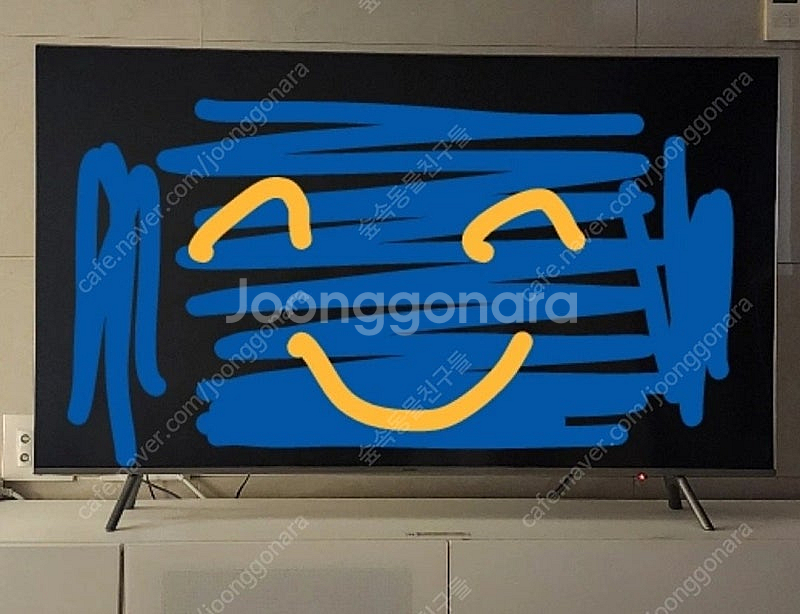 삼성 4K QLED 55인치 tv--0