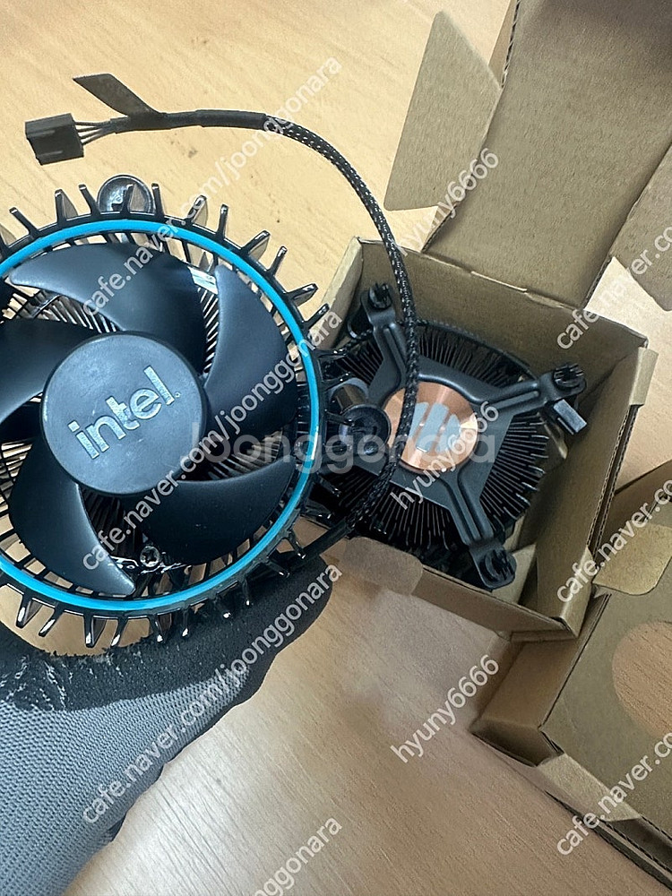 인텔 고급형 정품 쿨러 LGA 1700 소켓 공랭 쿨러...--0