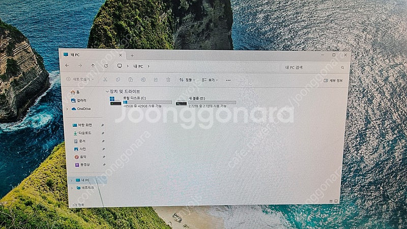 조립컴퓨터 i5-8500 500G 16G 3TB--5
