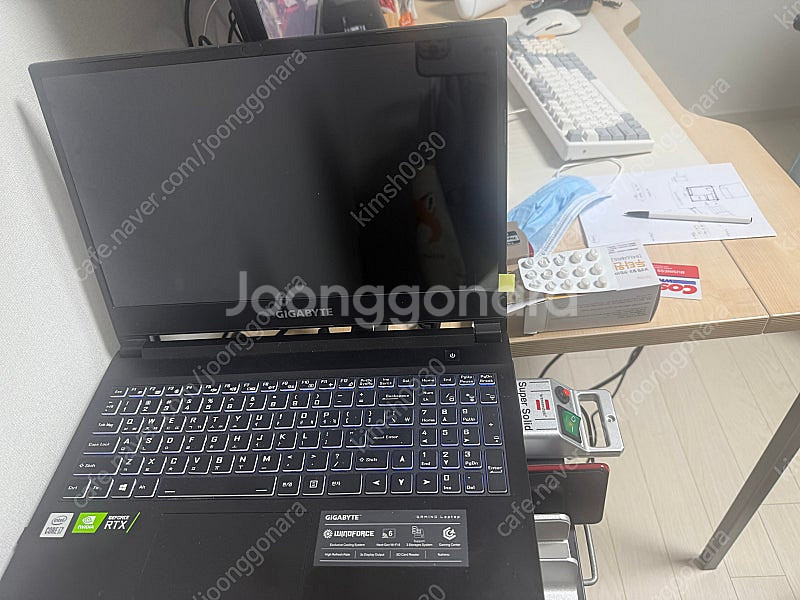 [노트북]기가바이트 G7 RTX3060 판매--1