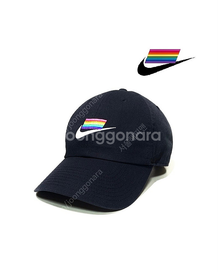 NIKE 나이키 헤리티지86 비트루 정품 레인보우 평화...--0