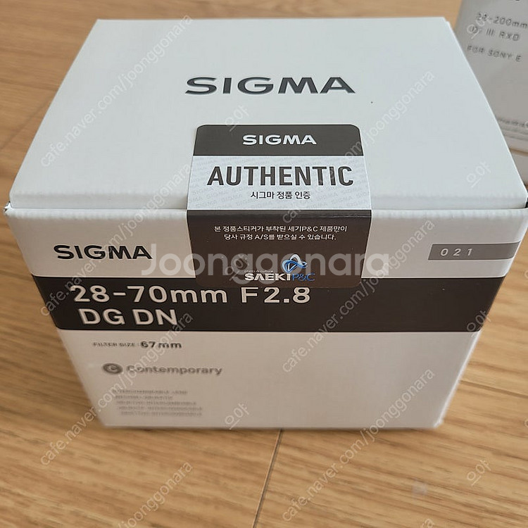 렌즈 시그마 28-70mm, 탐론 28-200mm 미개...--0