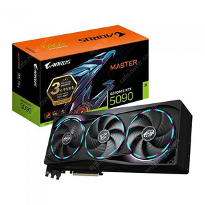 기가바이트 RTX 5090 AORUS MASTER 블랙