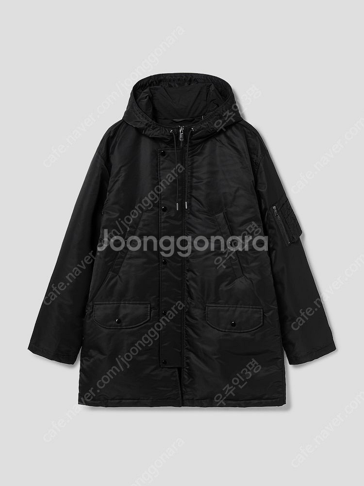 띠어리 나일론 다운 패딩 XL 110--0