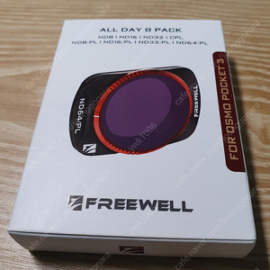 DJI 포켓3용 프리웰 ND필터세트 미사용 - FREEWELL ALL DAY 8 PACK