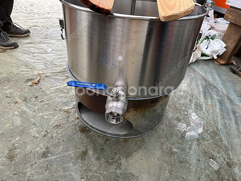 국산 잼마스터 잼 제조기 (교반기) 70L 판매합니다.--4
