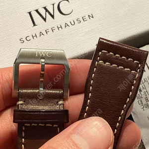 IWC 어린왕자 정품 핀버클 스트랩 가죽줄