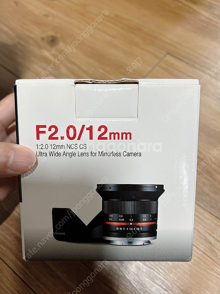삼양 SAMYANG F2.0/12mm 소니E용 팝니다.--0