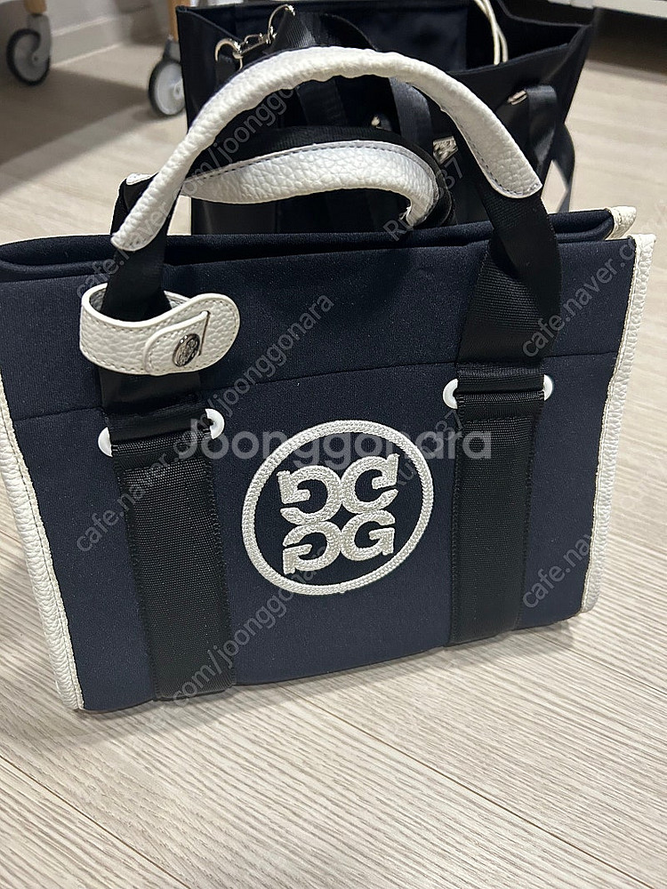 여성골프카트백 토트백 네오프렌 네이비--1