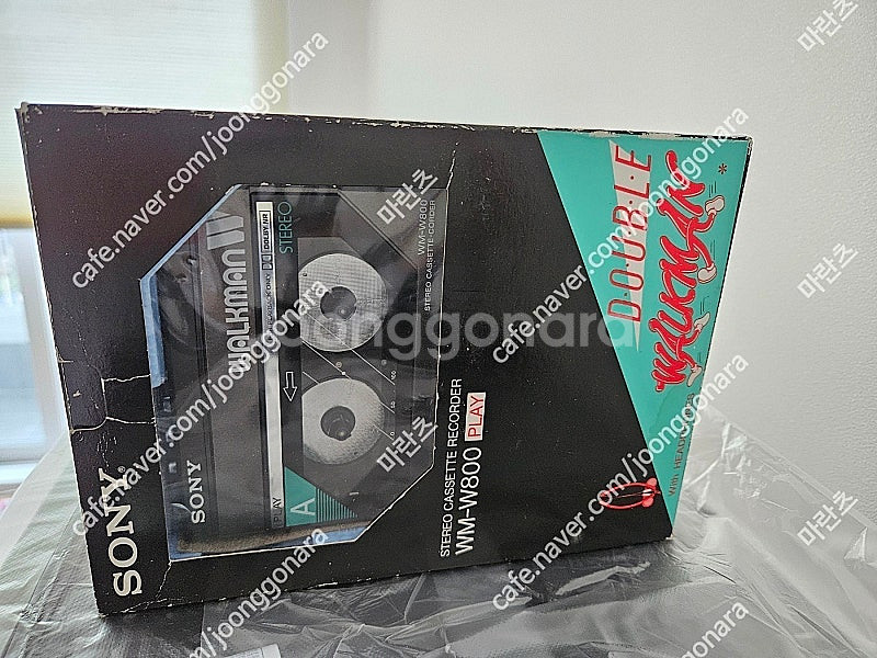 SONY WM-W800 더블데크 워크맨 미사용 박스 F...--0