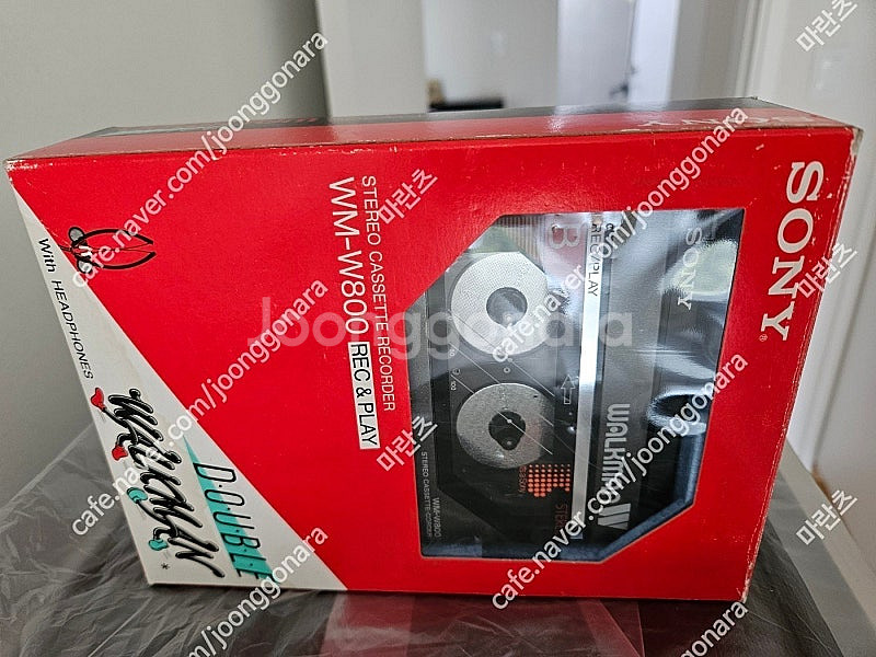 SONY WM-W800 더블데크 워크맨 미사용 박스 F...--1