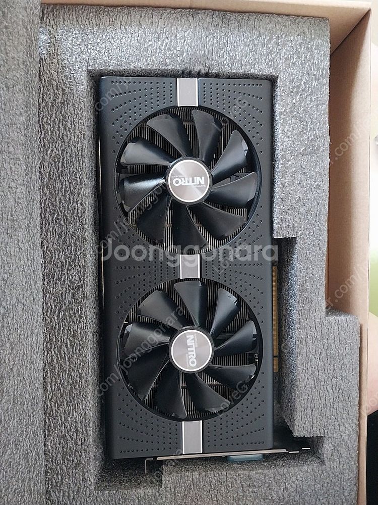 팜] RX 580 8gb 니트로+ 풀박, 준 고장, g...--1