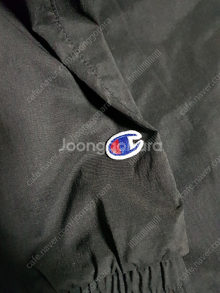 챔피온 리버스 위브 매쉬 집업 자켓 블랙 M 100 1...--7