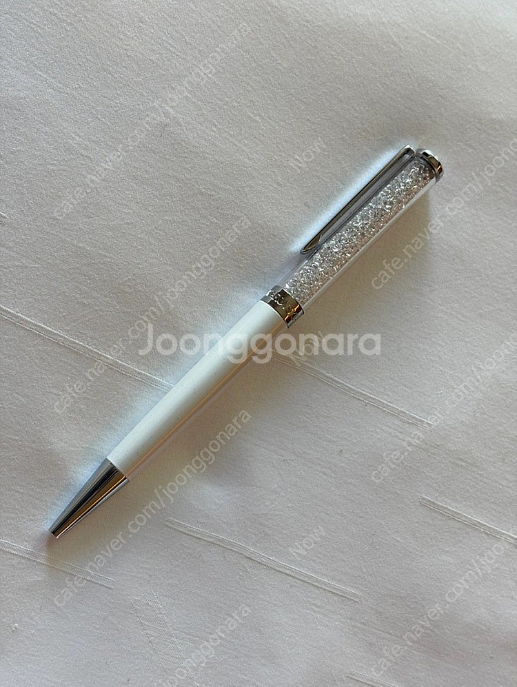 스와로브스키 크리스탈 볼펜 화이트--2