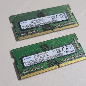 삼성 노트북용 DDR4 8G 2666V - 2개 일괄판매