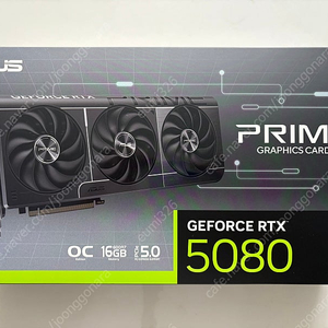 Asus 5080 prime 새상품