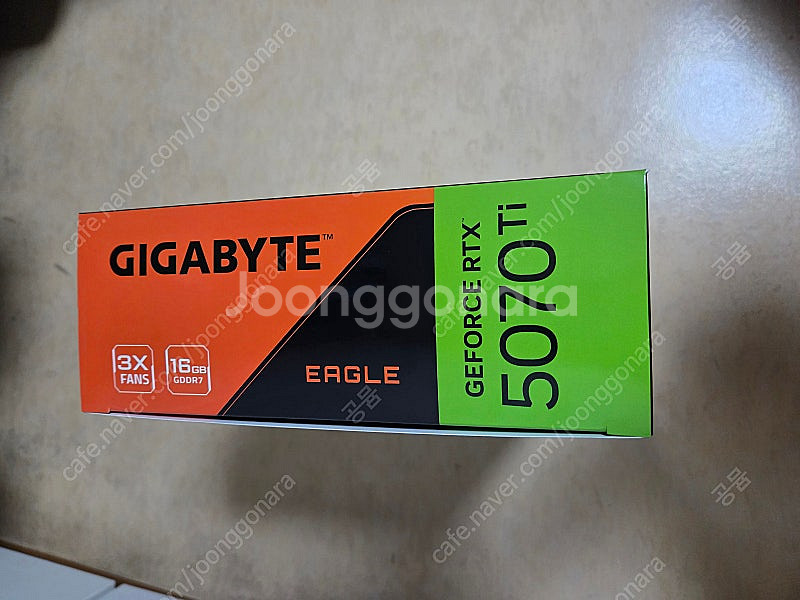 [GIGABYTE] 지포스 RTX 5070Ti EAGL...--0