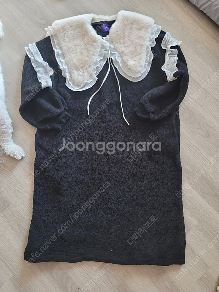 evo 뽀글이 롱원피스 + 퍼카라(라모다,벤티,에보,서...--1
